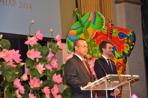 Thứ trưởng Bộ Ngoại giao Vũ Hồng Nam phát biểu tại Lễ bế mạc.